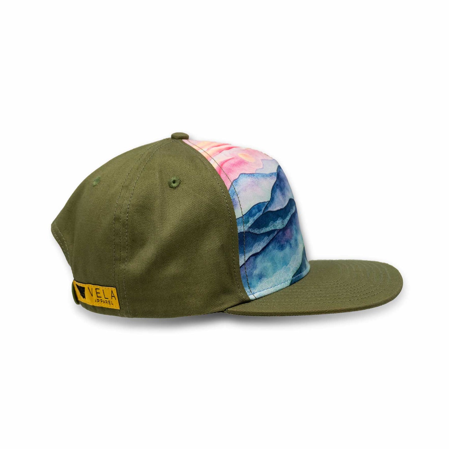 Blue Ridge Mountains Trucker Hat with Twill Back