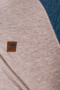 Powell Fleece Crewneck Brown & Blue