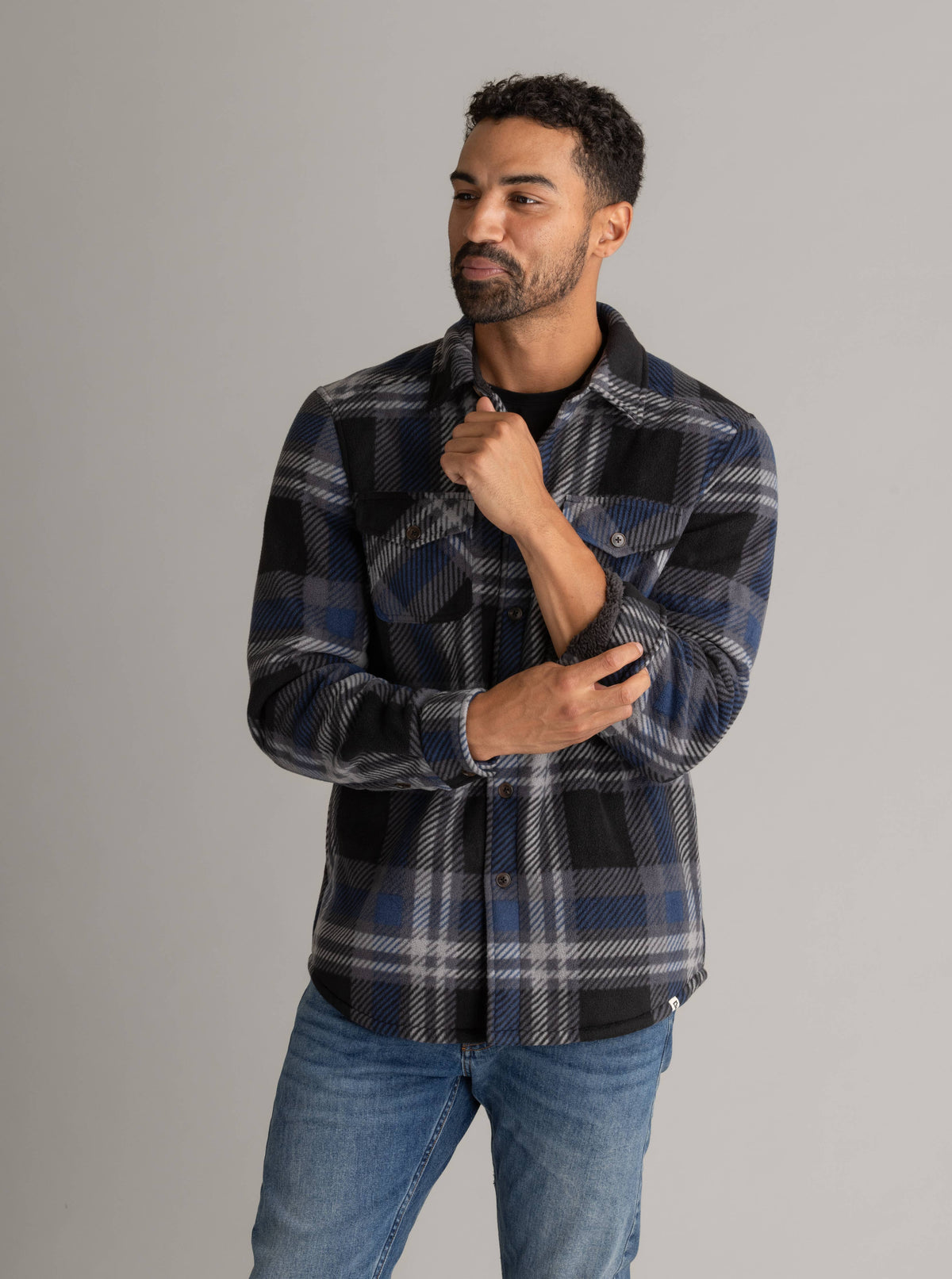 LIV Outdoor Men's Koda Sherpa Lined Shirt Jacket
