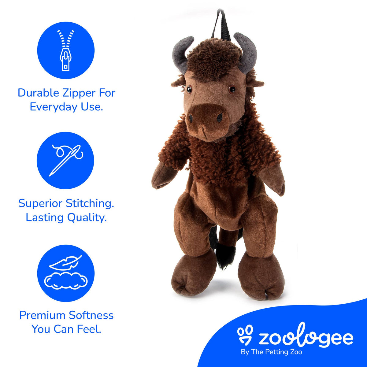 20" Plush Animal Backpack