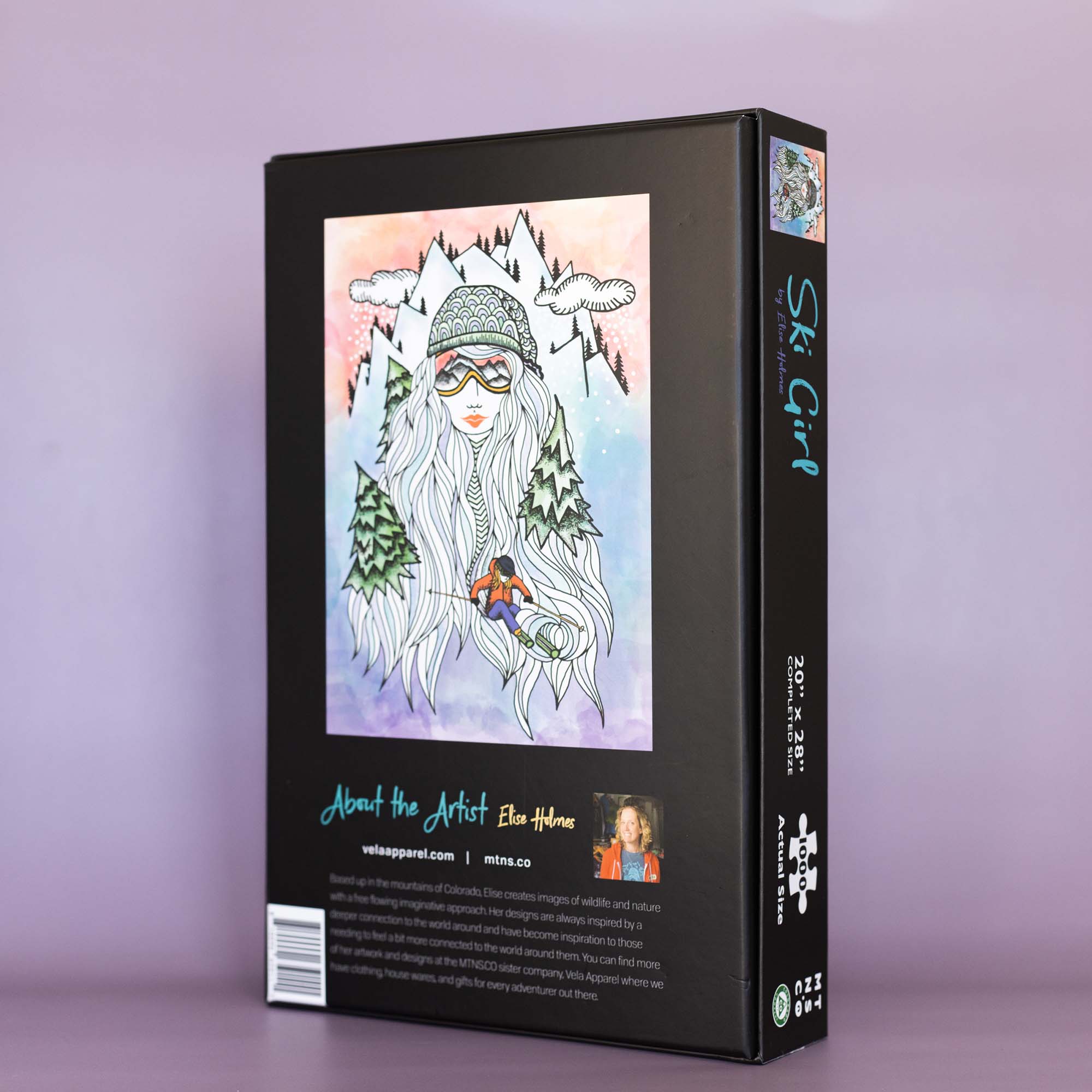 Ski Girl Jigsaw Puzzle – 1000 Piece