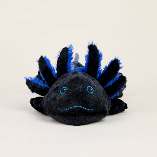 Warmies Plush Heated Stuffed Animals Black Axolotl