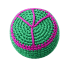 Novelty Brands Extreme Retro Hand-Knitted Kick Pouch Footbag