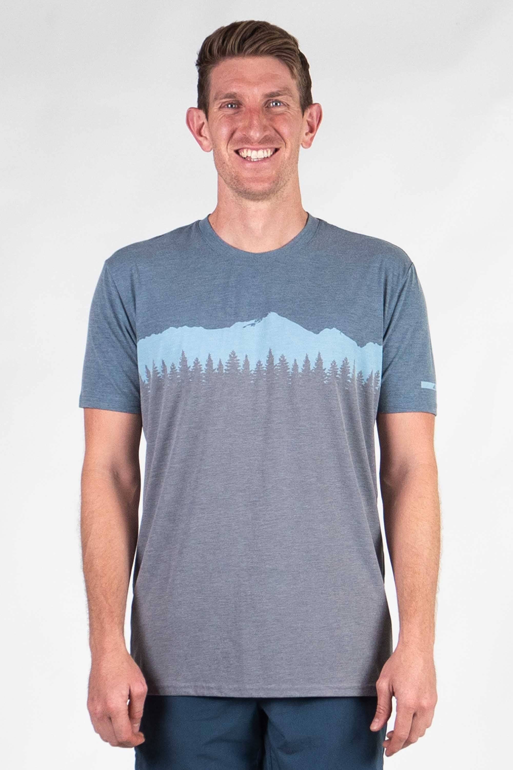 Men's Traverse Tek Tee Switchback Blue