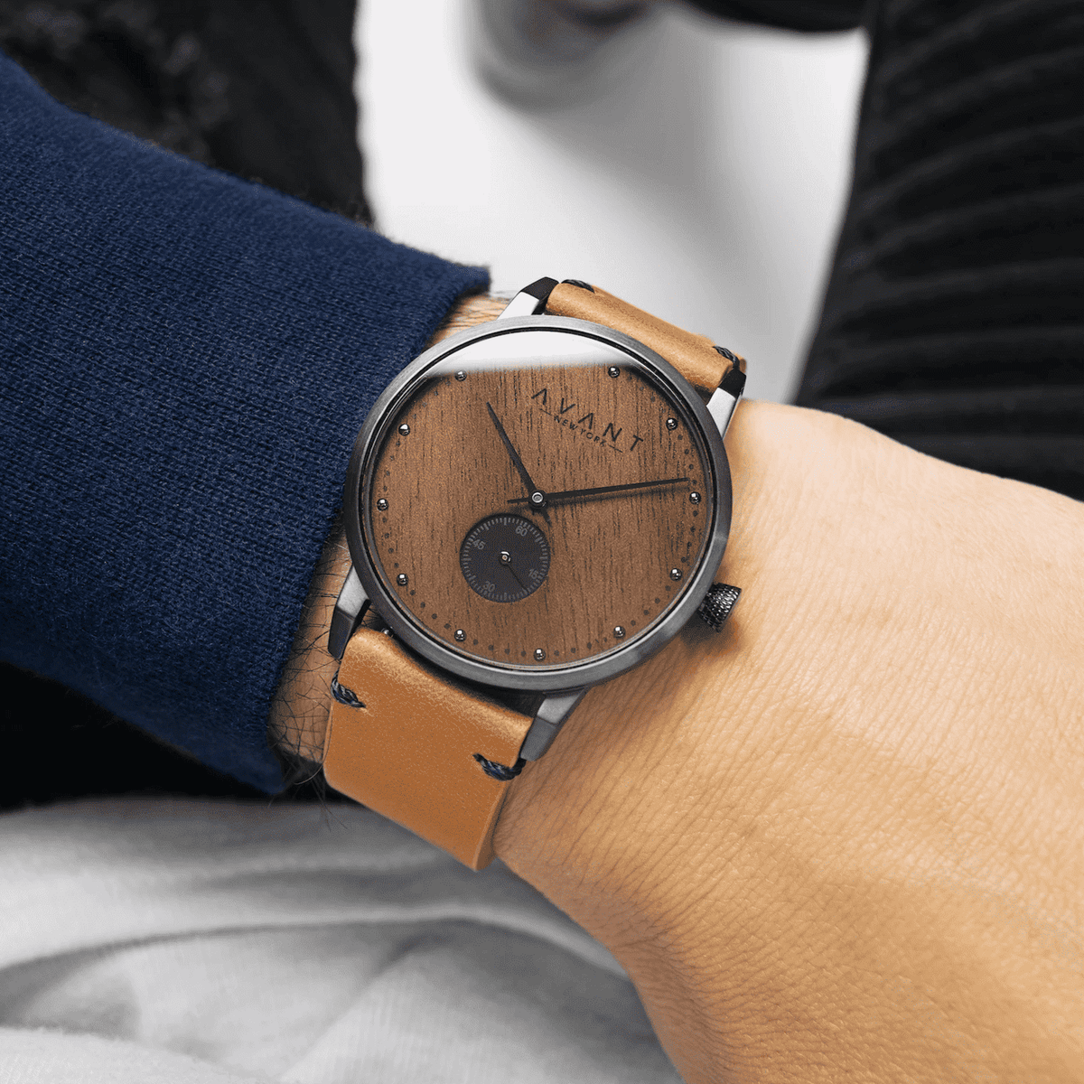 AvantWood New York - Ardent Black - Men's Watch