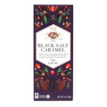 Gourmet Chocolate Bar Dark Chocolate w Black Salt & Caramel 72%