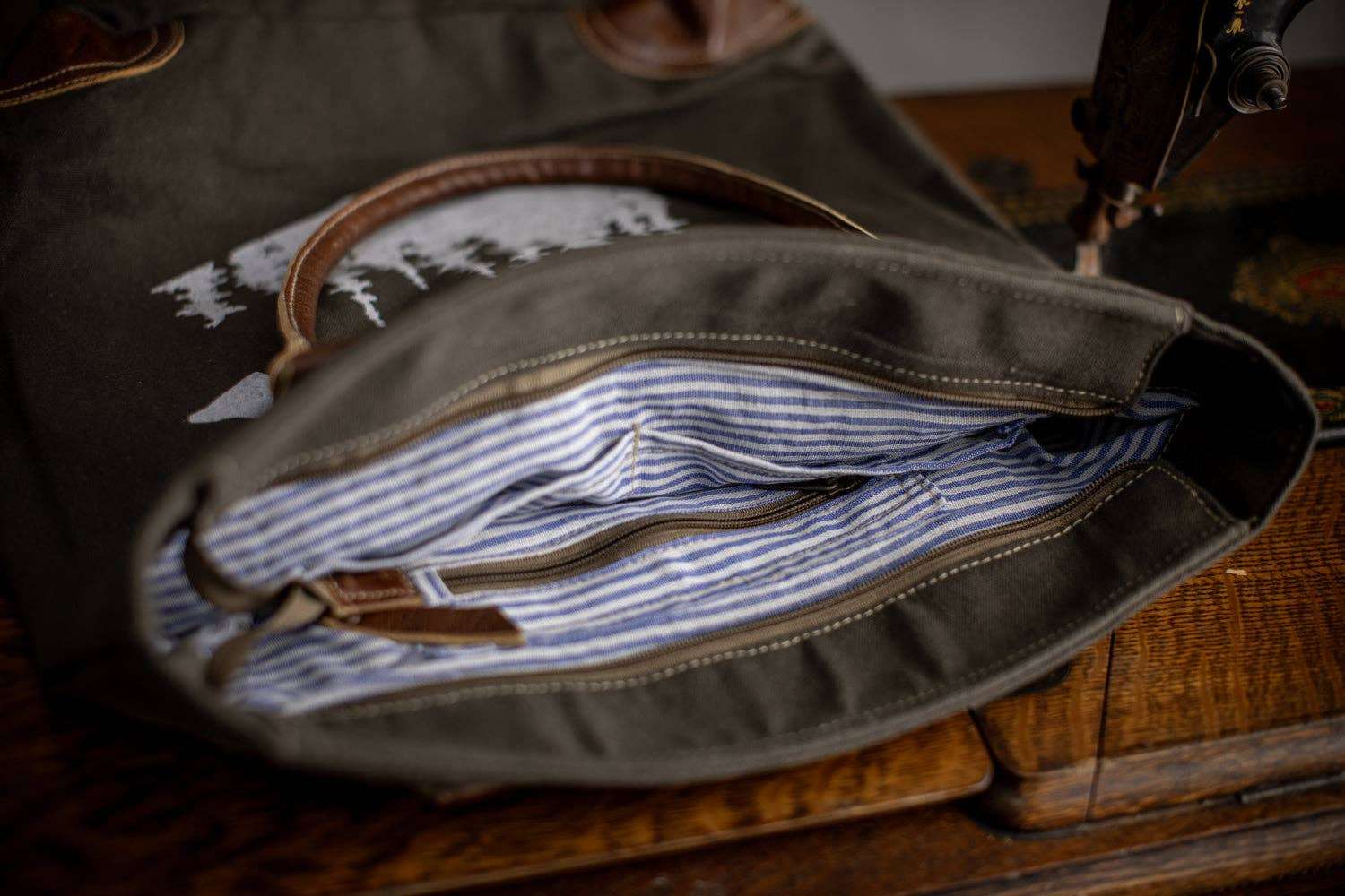 TAKENYA Denali Recycled Canvas Tote