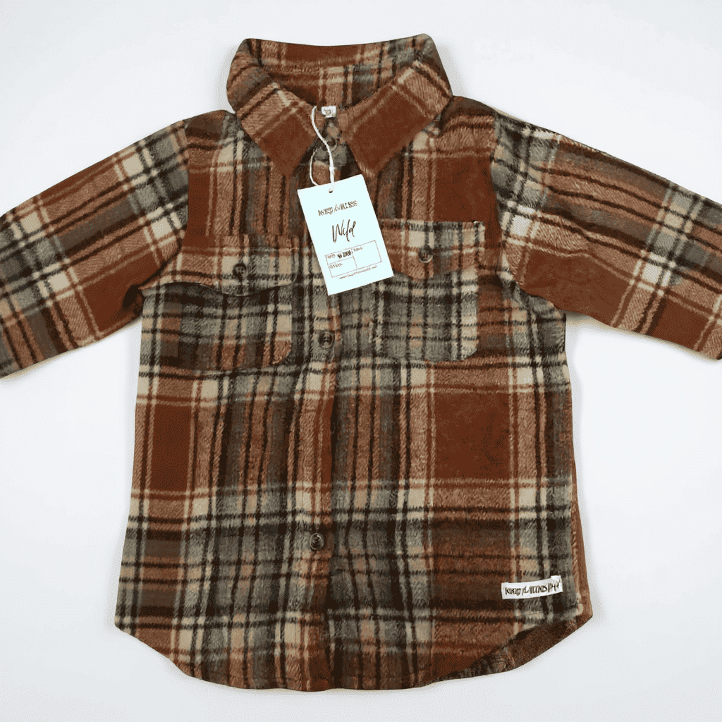 Keep the Littles Wild Fall flannel