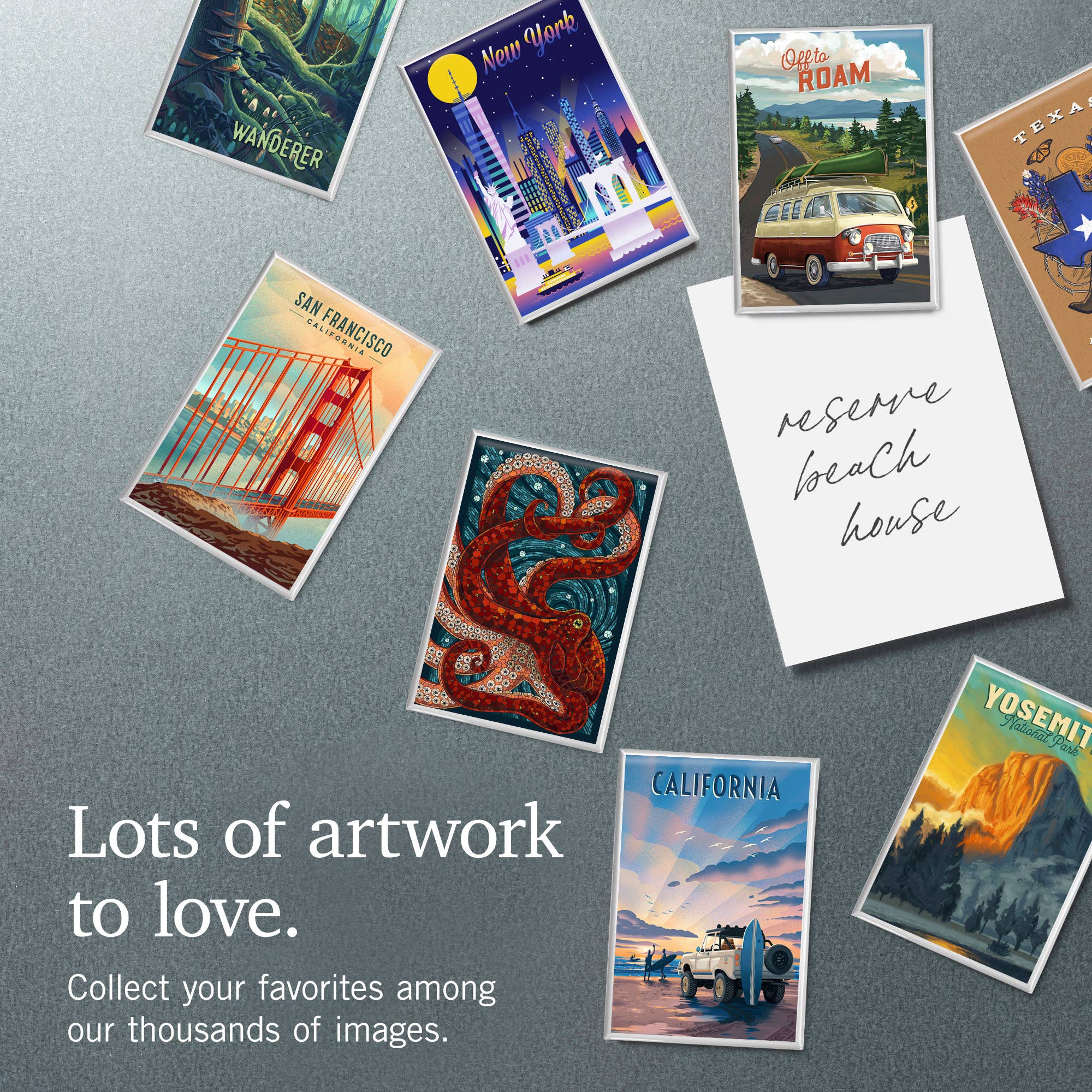 MAGNET Steamboat Springs, Skis in Snow