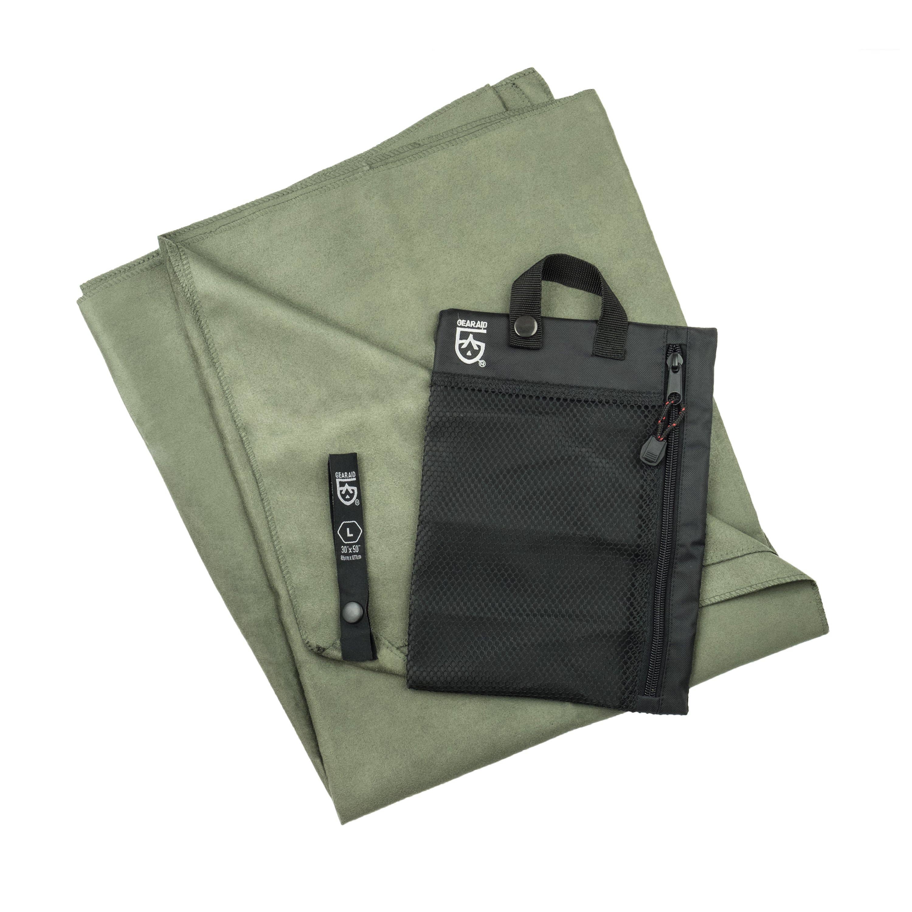 Quick Dry Microfiber Towel - With Extra Zippered Pocket