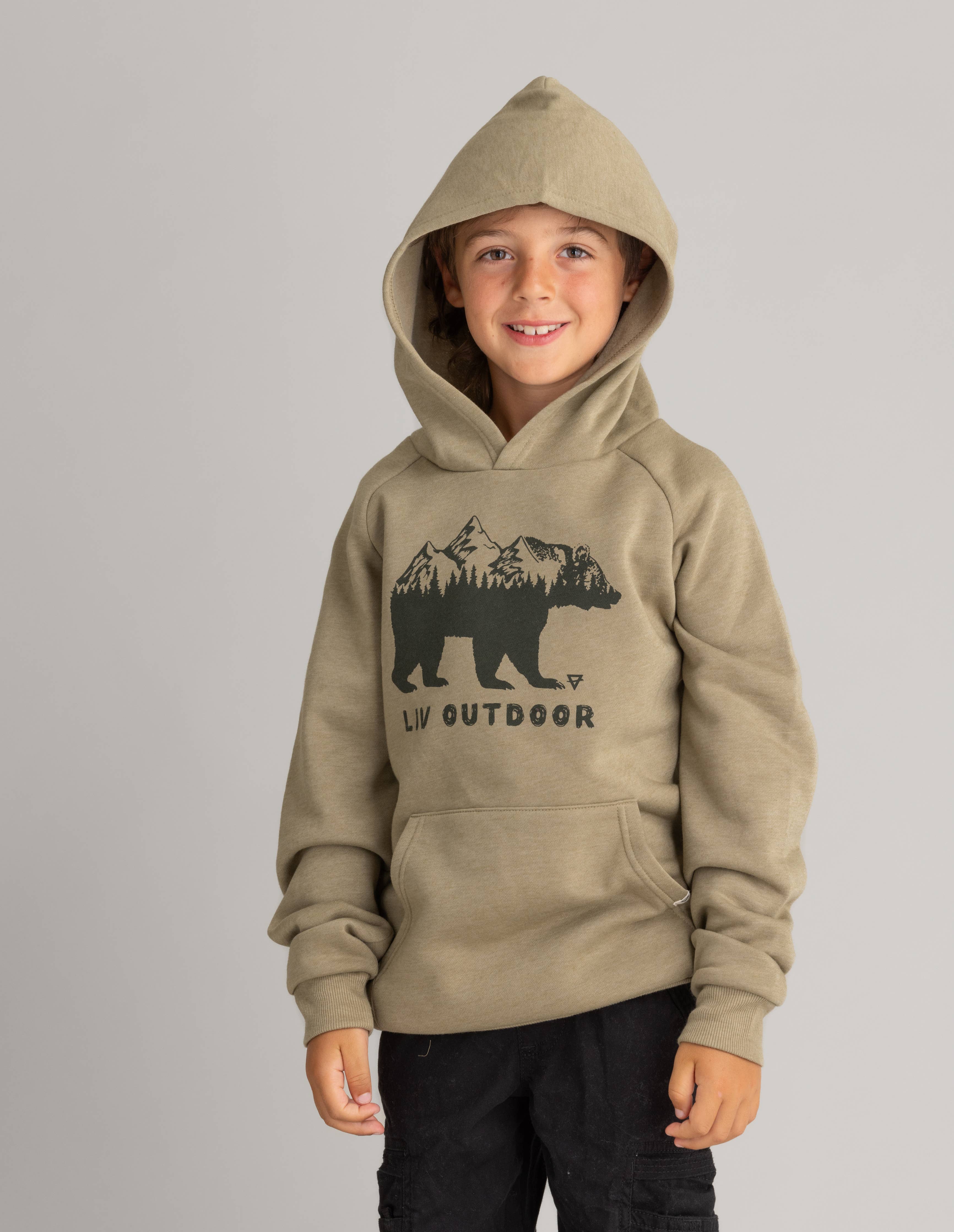 LIV Outdoor Boys Graphic Pullover Hoodie
