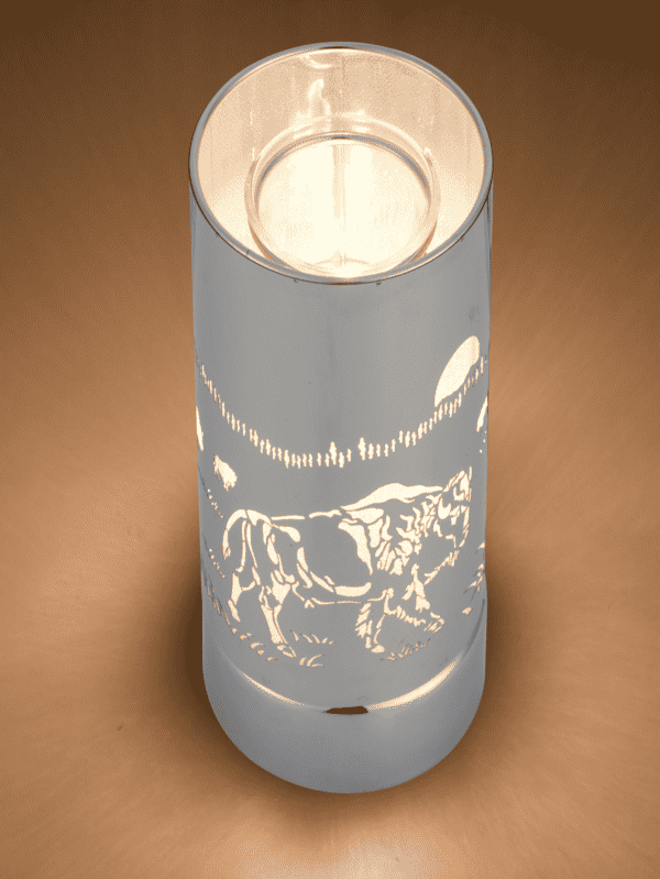 Artwares 7" Touch Lamp/Oil Burner/Wax Warmer