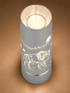 Artwares 7" Touch Lamp/Oil Burner/Wax Warmer