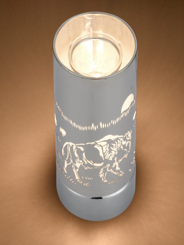 7" Touch Lamp/Oil Burner/Wax Warmer