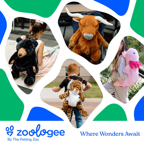 20" Plush Animal Backpack