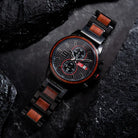 AvantWood Pilot - Men's Watch Black Rose