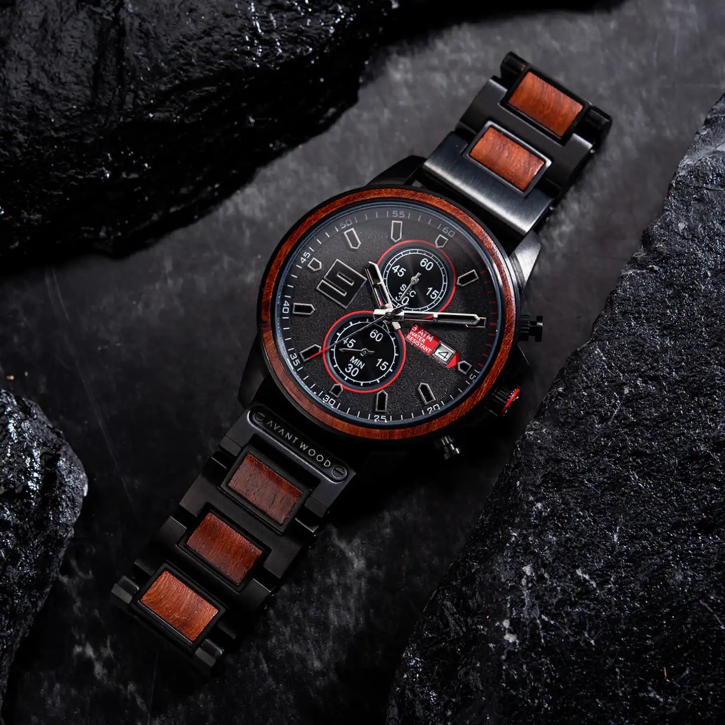 Pilot - Men's Watch Black Rose