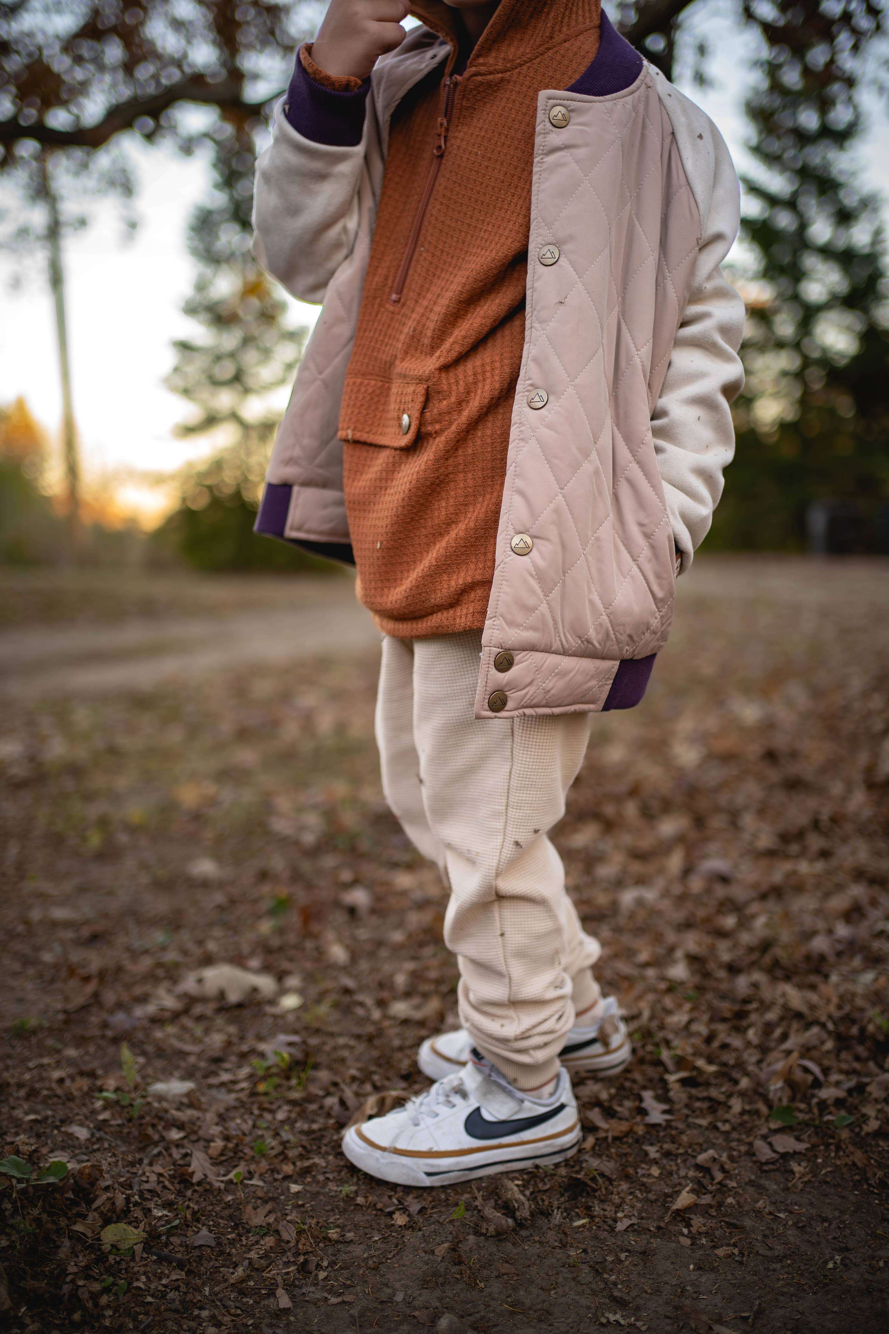 Sand and Peak Clay & Plum Bomber