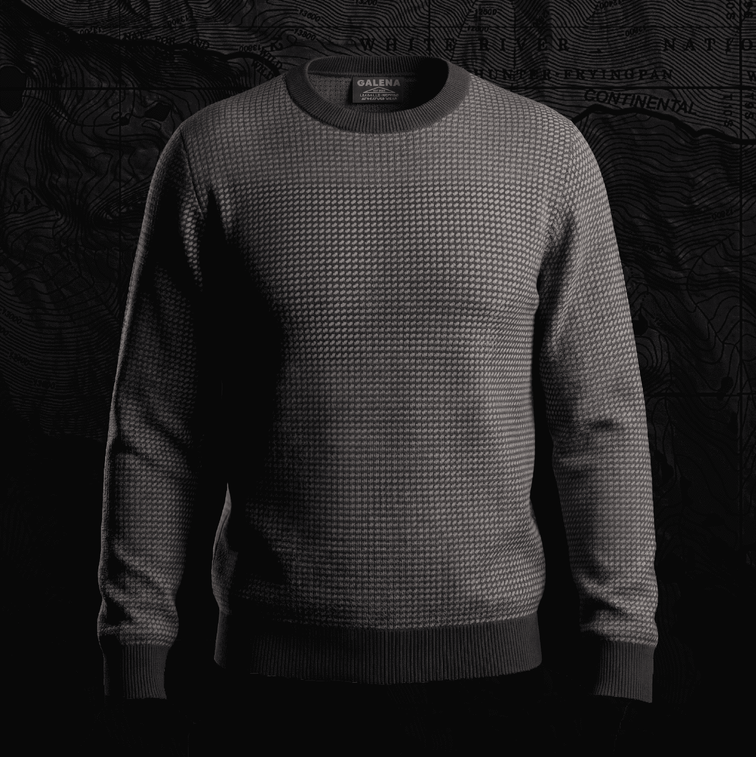 Galena Galena Mountain Merino Charcoal - Grey