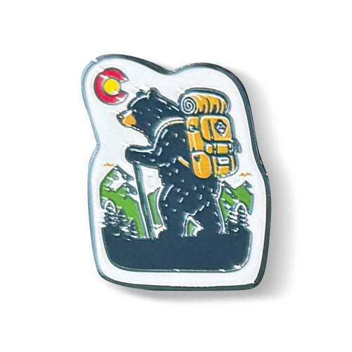 Colorado Lapel Pin Bear Adventure