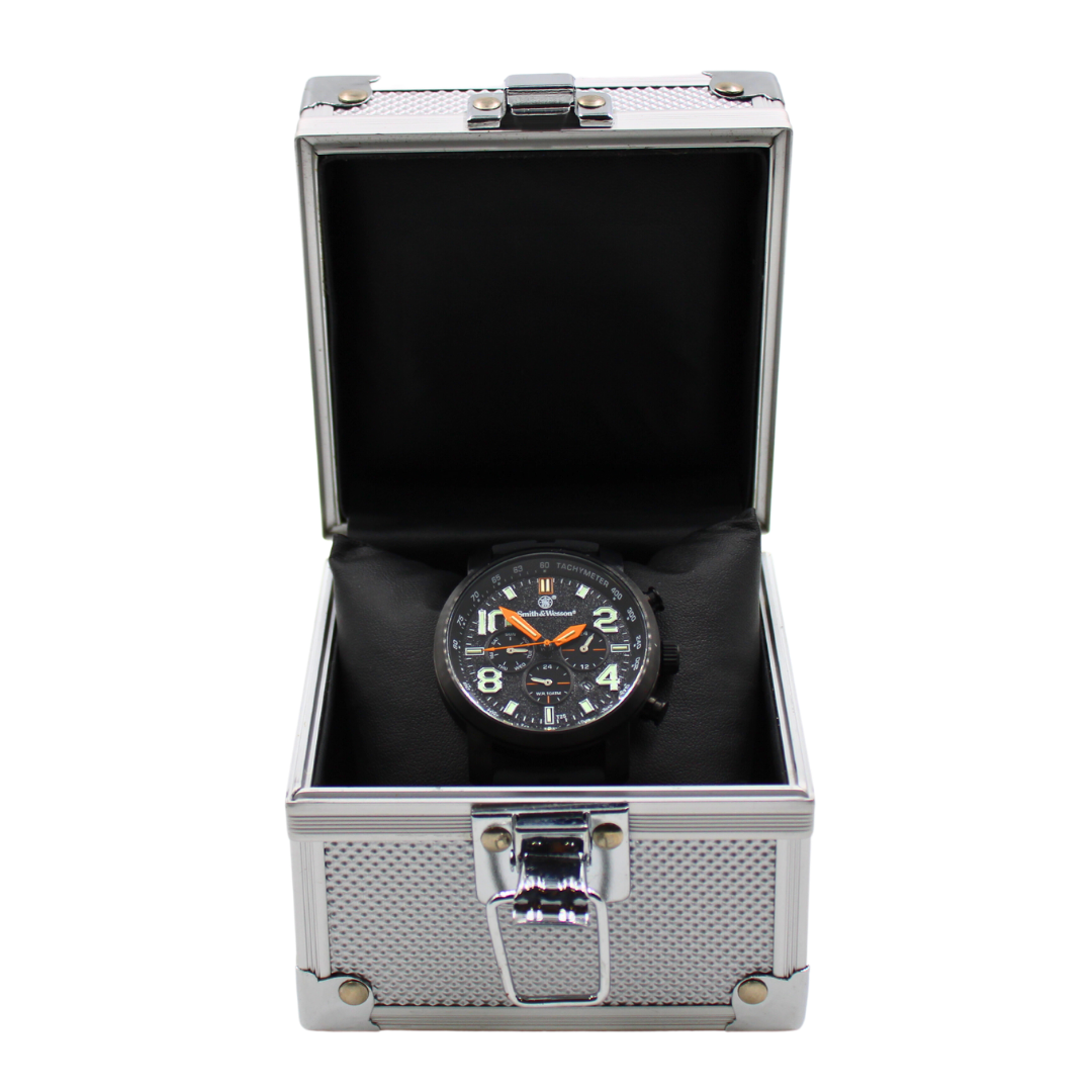 Black Smith & Wesson Tritium Chronograph Gold