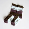 Merino Kids Socks Brown