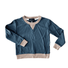 Keep the Littles Wild Ribbed bamboo crew