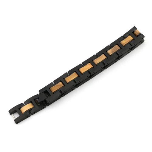 Mykonos- Wood & Metal Bracelet