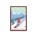 Lantern Press Steamboat Springs Lapel Pin Snowboarder