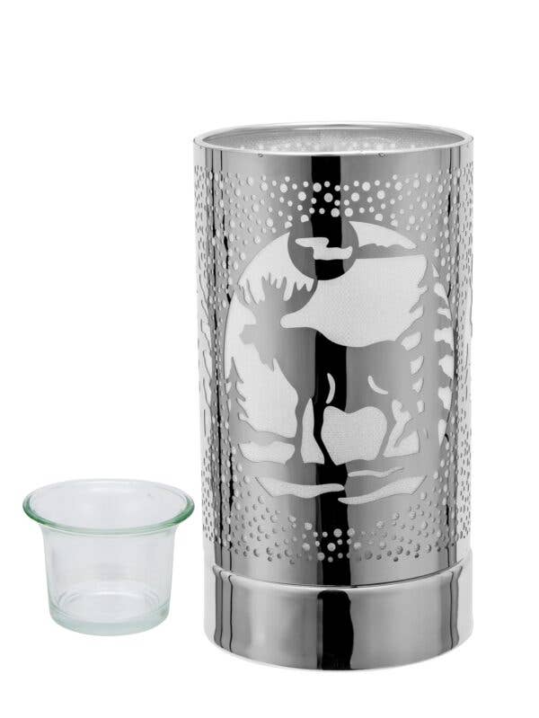 7" Touch Lamp/Oil Burner/Wax Warmer Moose