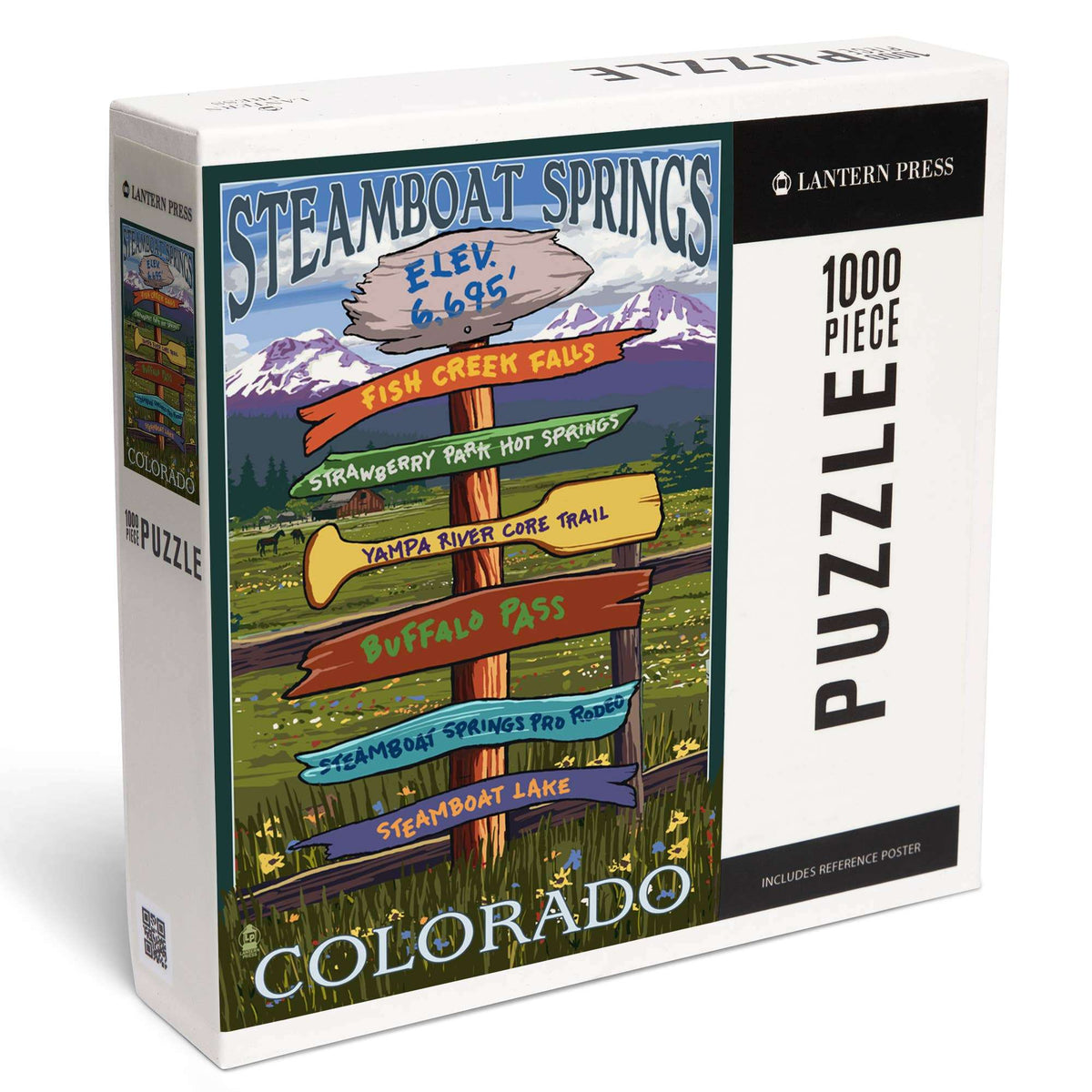 Lantern Press Steamboat Jigsaw Puzzles Steamboat Springs Destinations 1000 Pieces