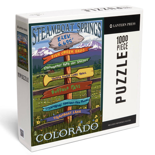 Steamboat Jigsaw Puzzles Steamboat Springs Destinations 1000 Pieces