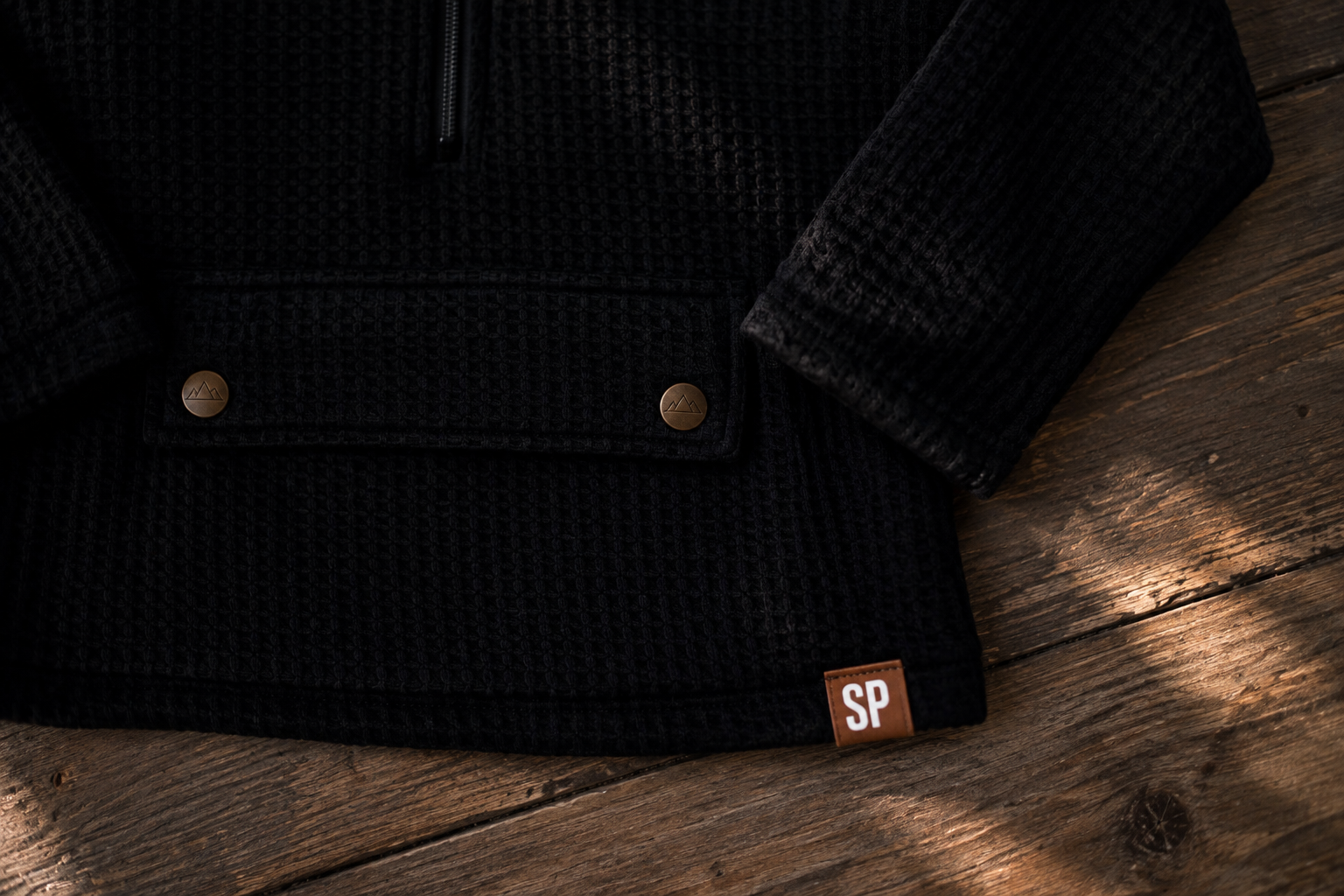 Night Owl Waffle Hoodie