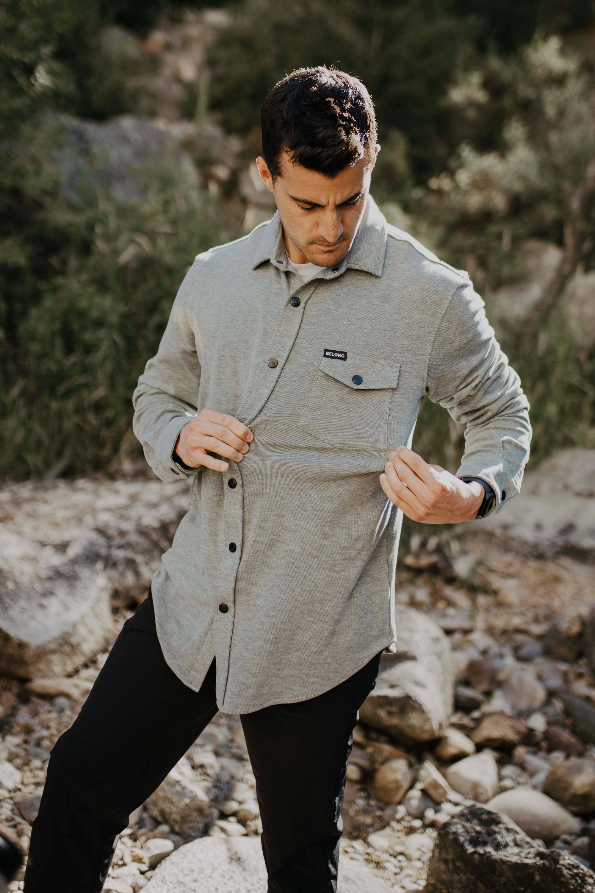 Sherman Fleece Button Up