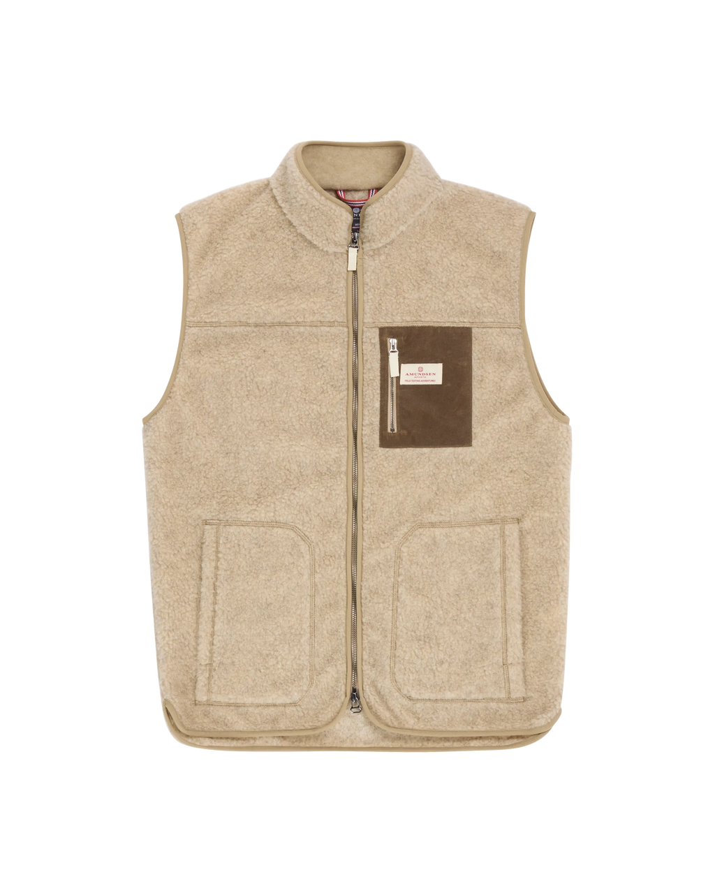 Heroes Wool Vest Natural