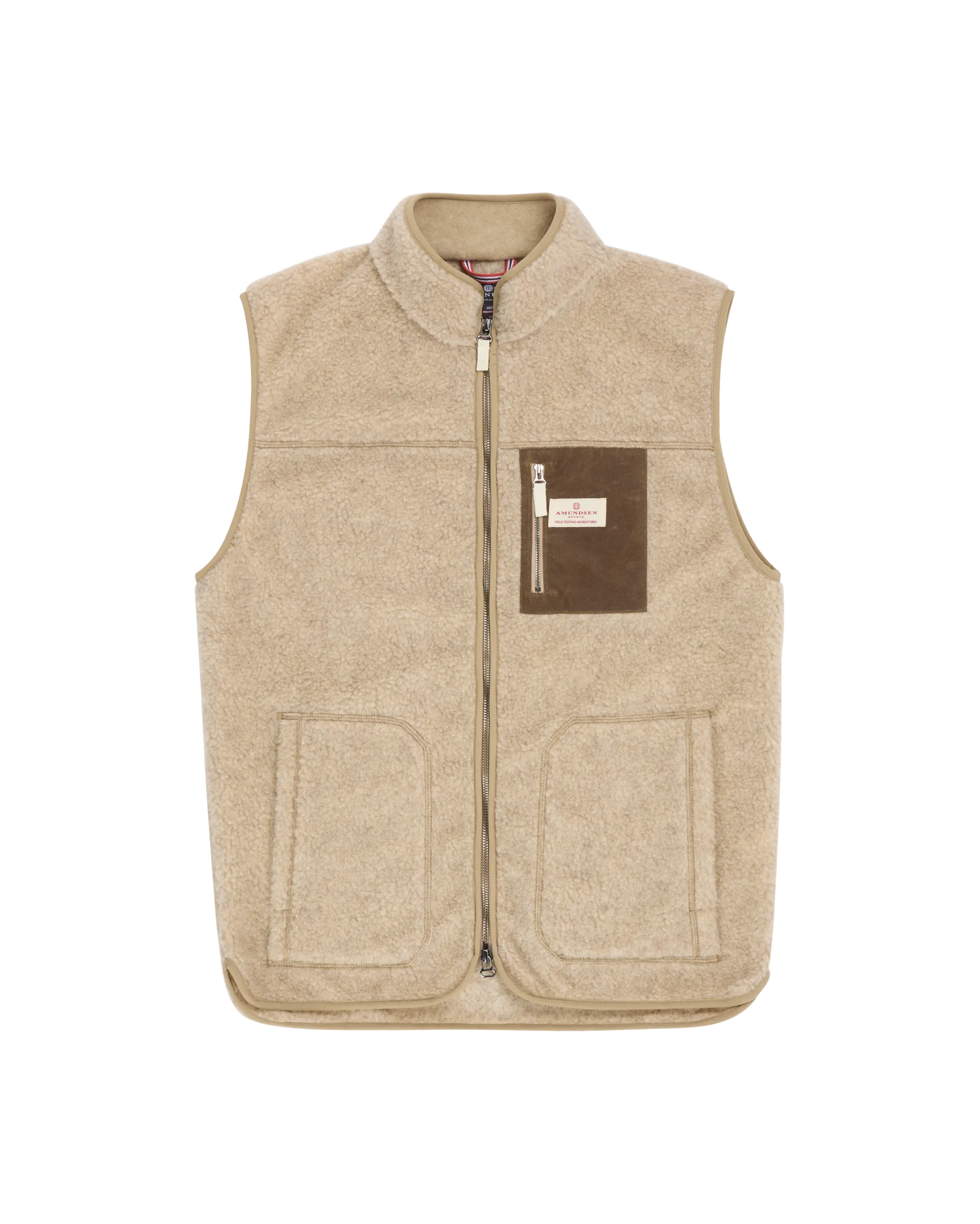 Heroes Wool Vest Natural