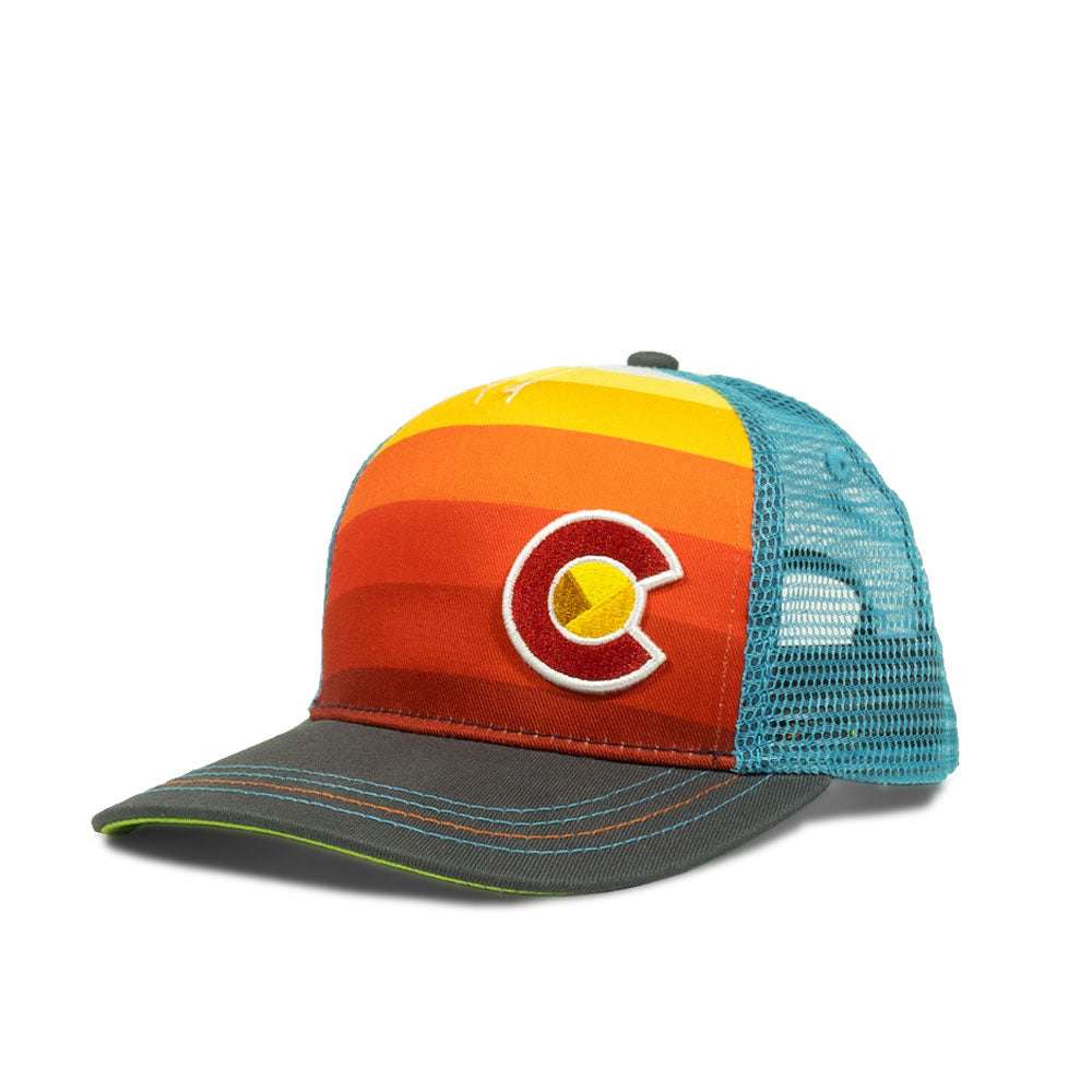 YoColorado Kids' Fader Trucker Hat