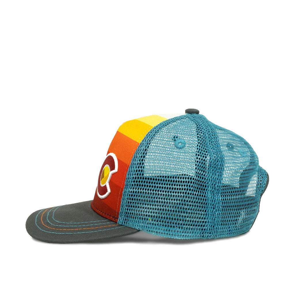 YoColorado Kids' Fader Trucker Hat