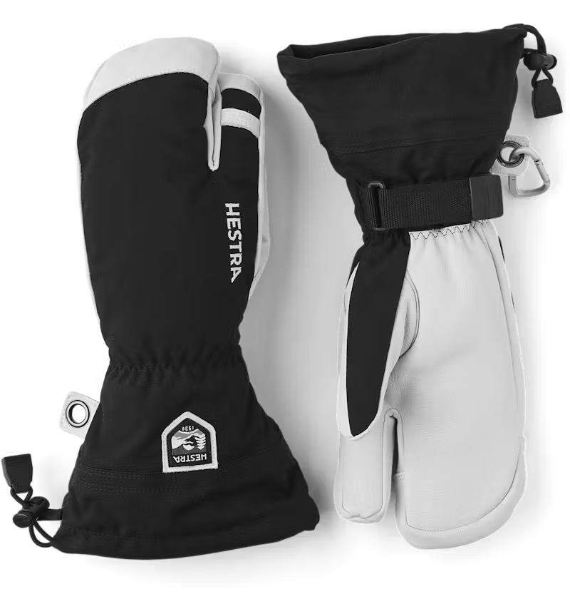 Army Leather Heli Ski 3-finger