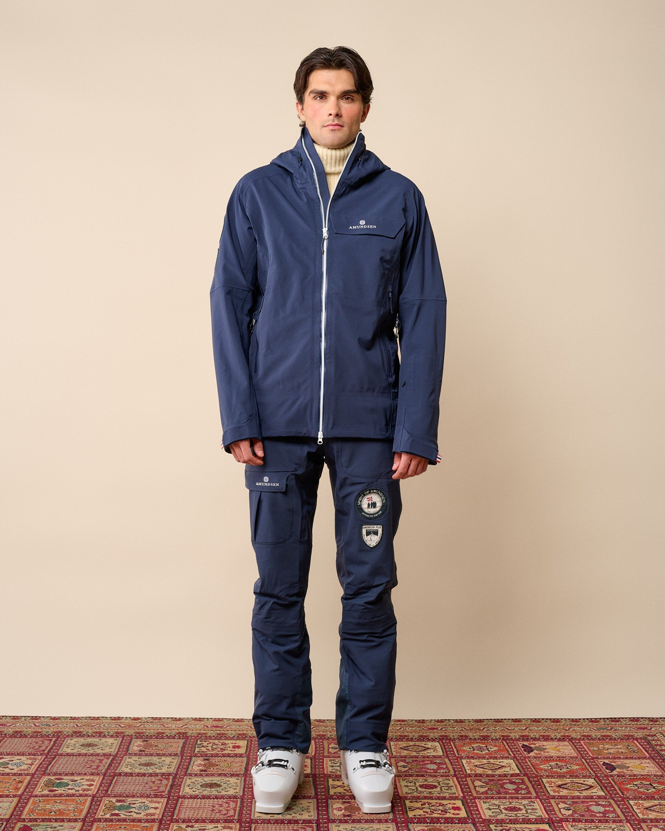 Men's Peak Full Zip Jacket Faded Navy