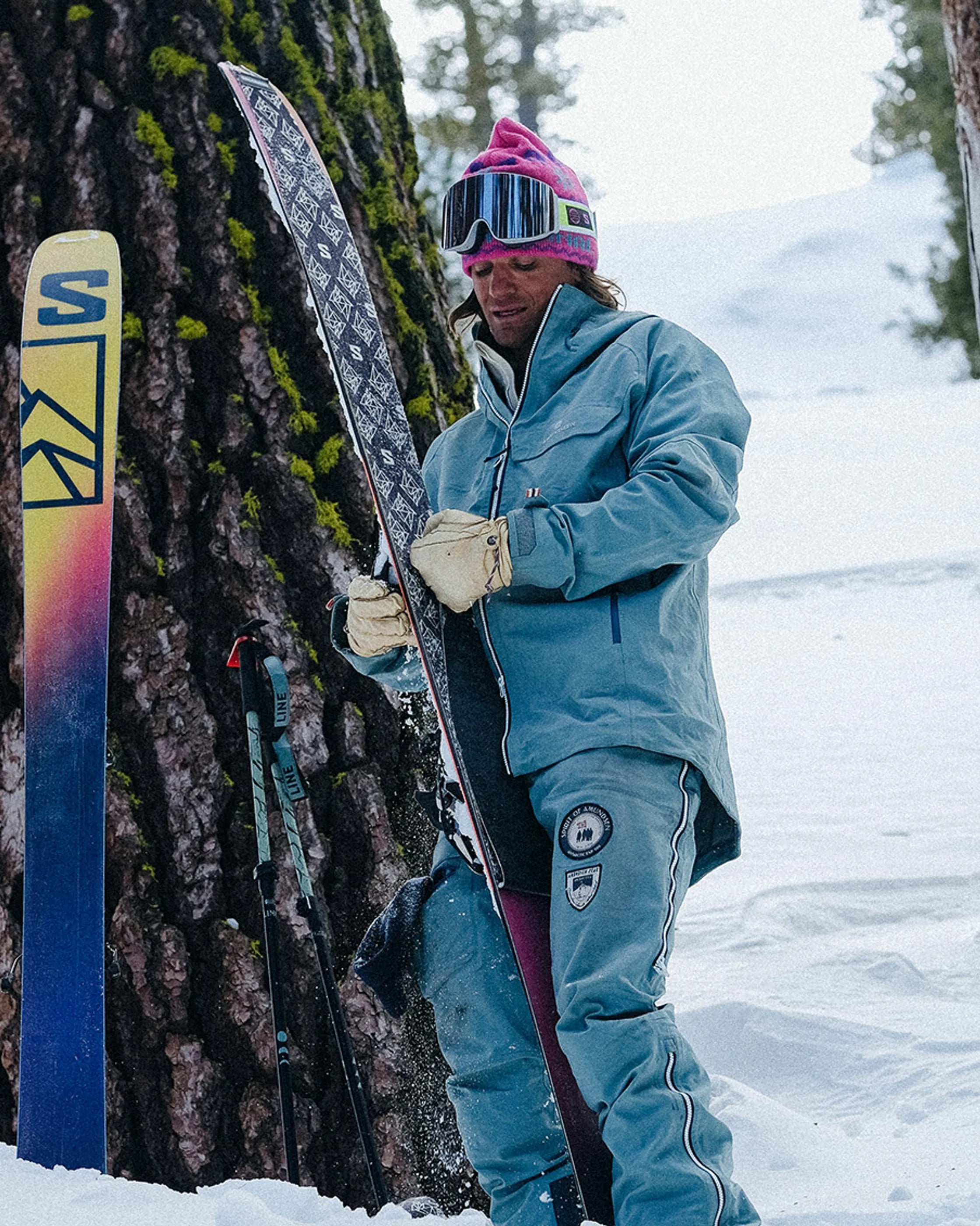 Men's Amundsen Peak Panther Pants Stormy Blue