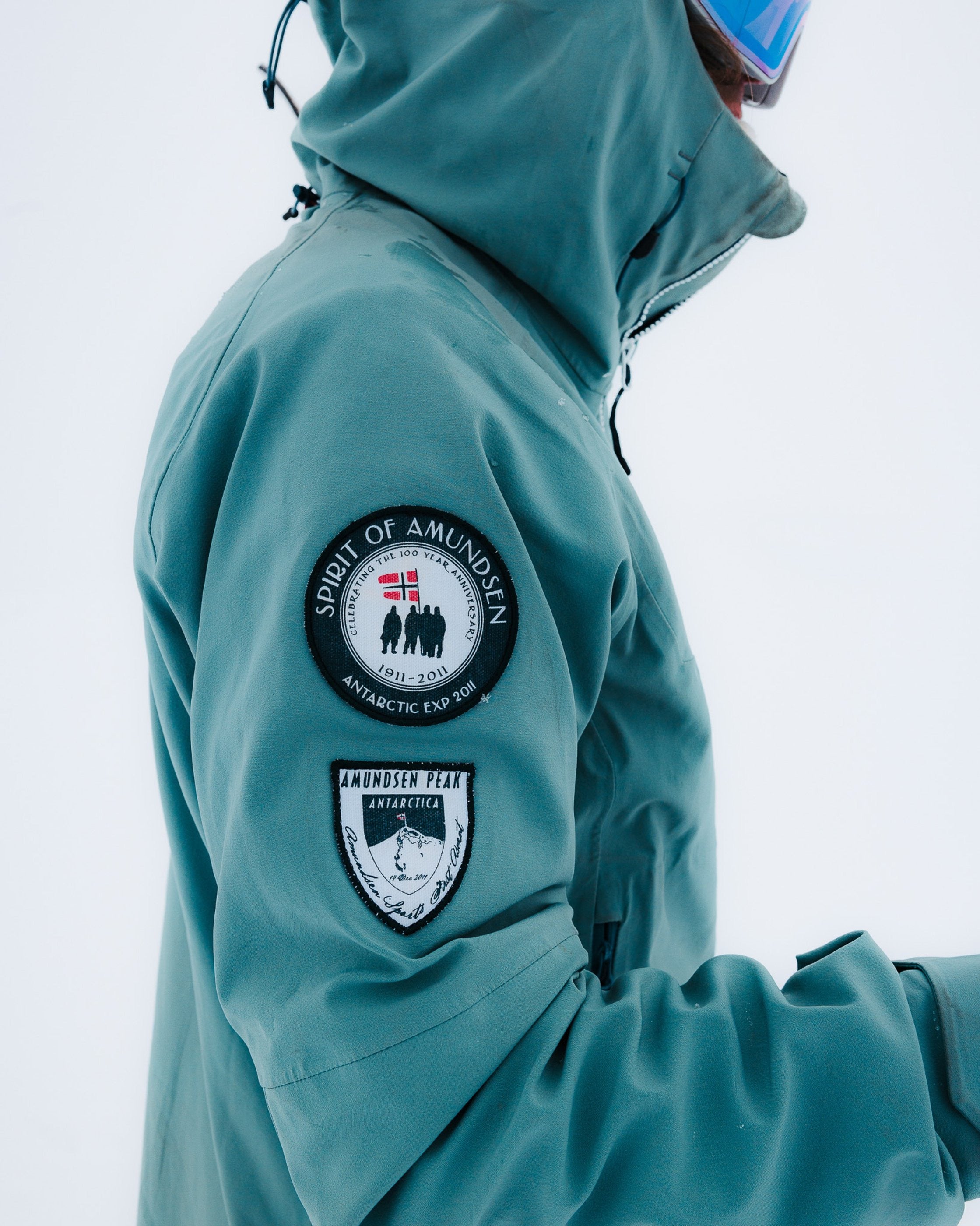 Men's Peak Full Zip Jacket Stormy Blue