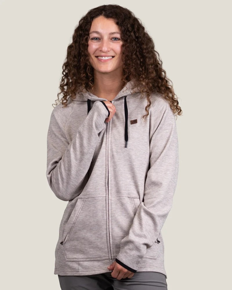 Women's Torreys Fleece Full Zip Hoodie Sage