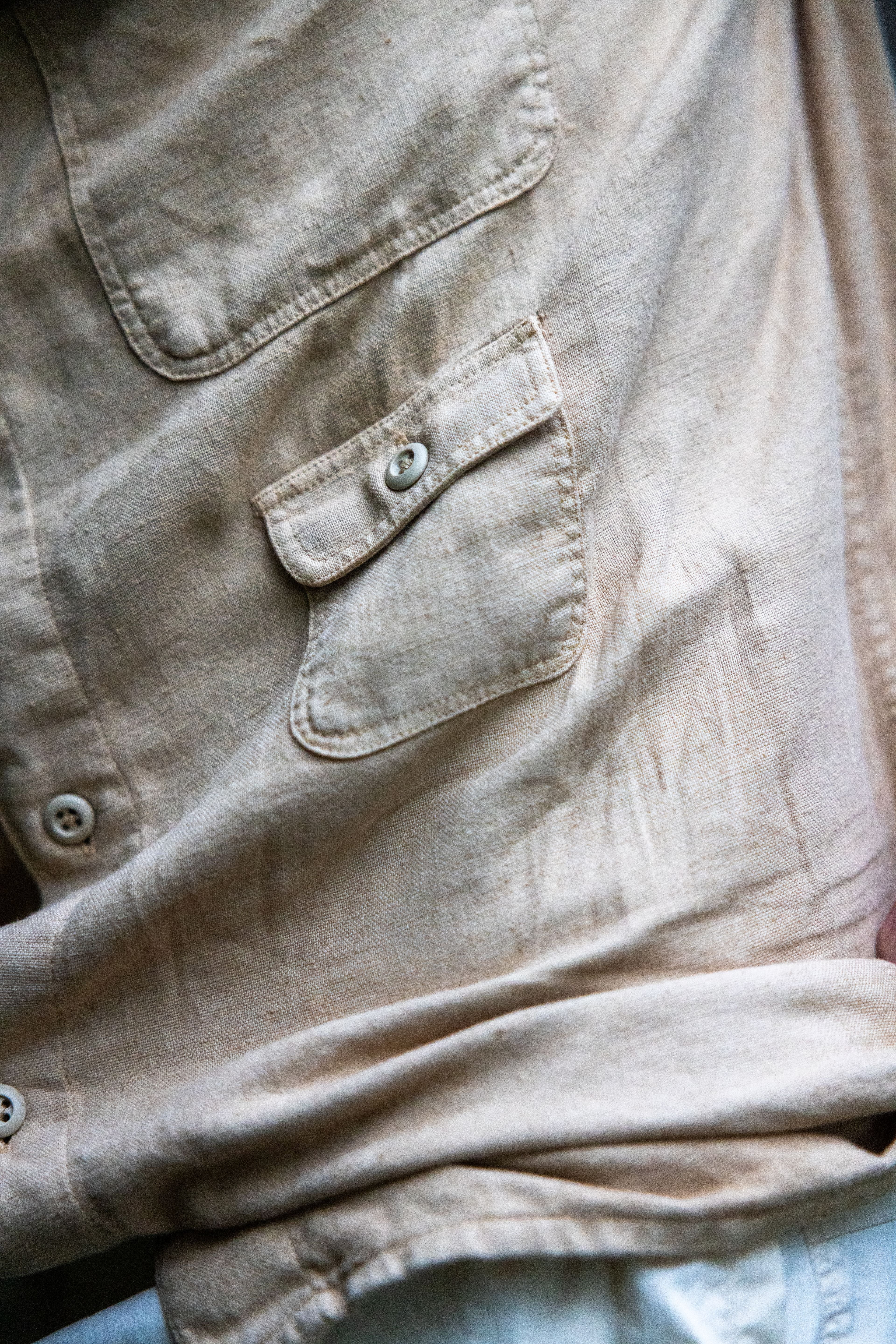 Traveler's Linen Short Sleeved Shirt