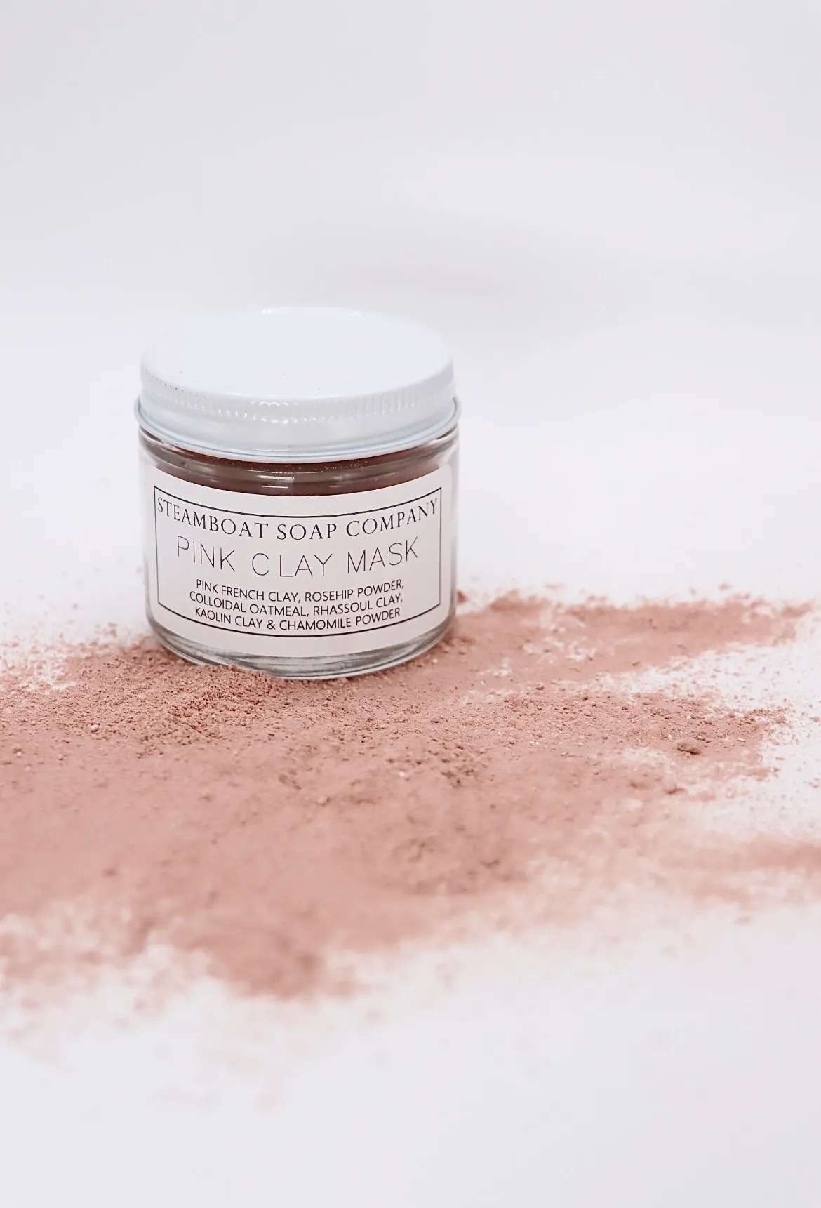 Steamboat Soap Company Face Mask Pink Clay Mask Dry
