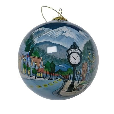 Hand Painted Glass Ornaments