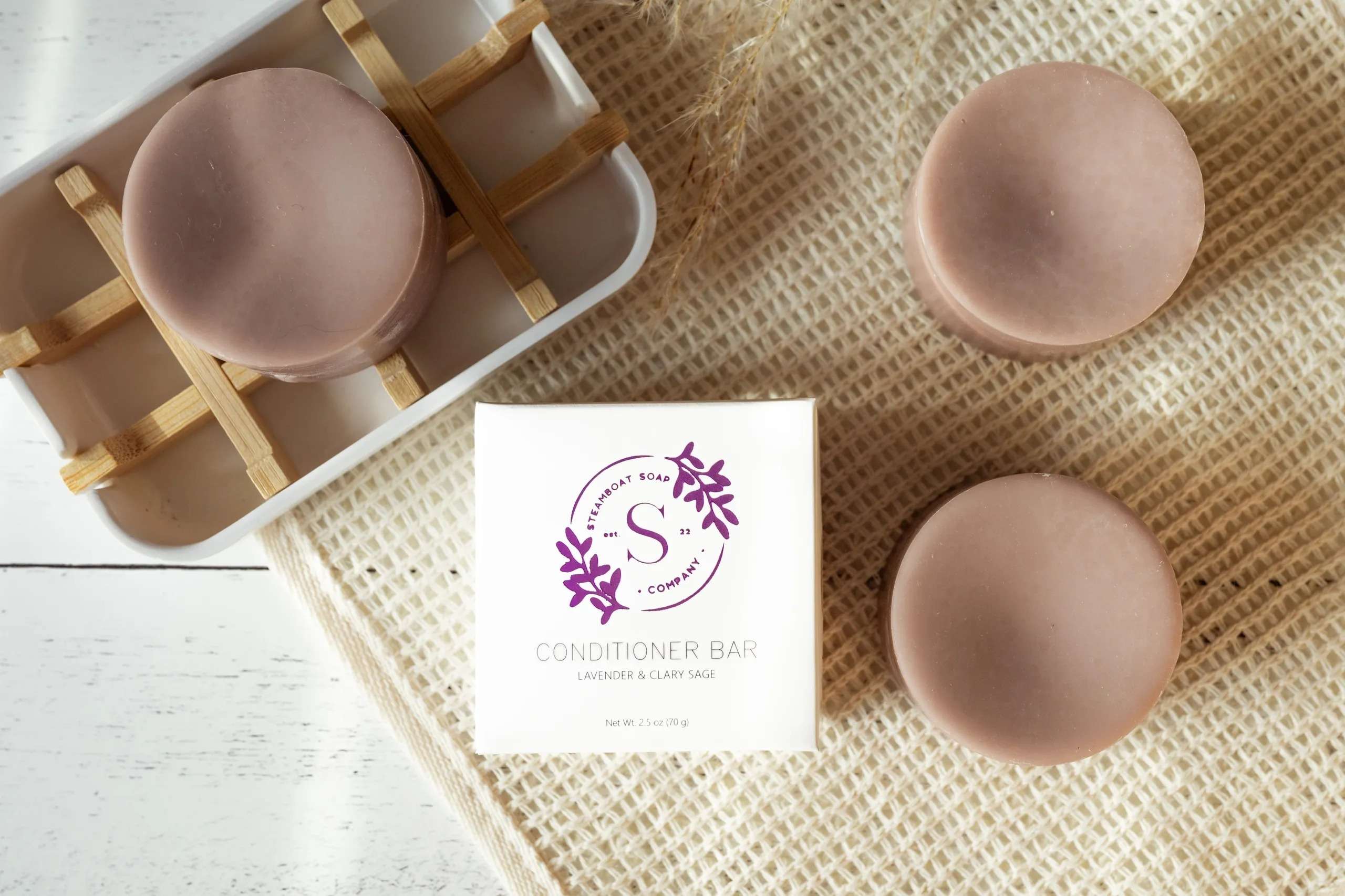 Steamboat Soap Company Steamboat Shampoo Bar - Handmade & Natural