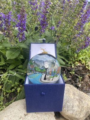 Hand Painted Glass Ornaments