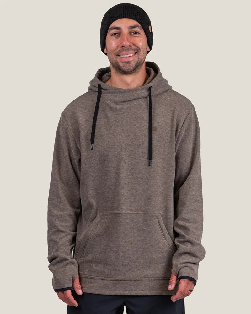 Men's Torreys Fleece Hoodie Brown