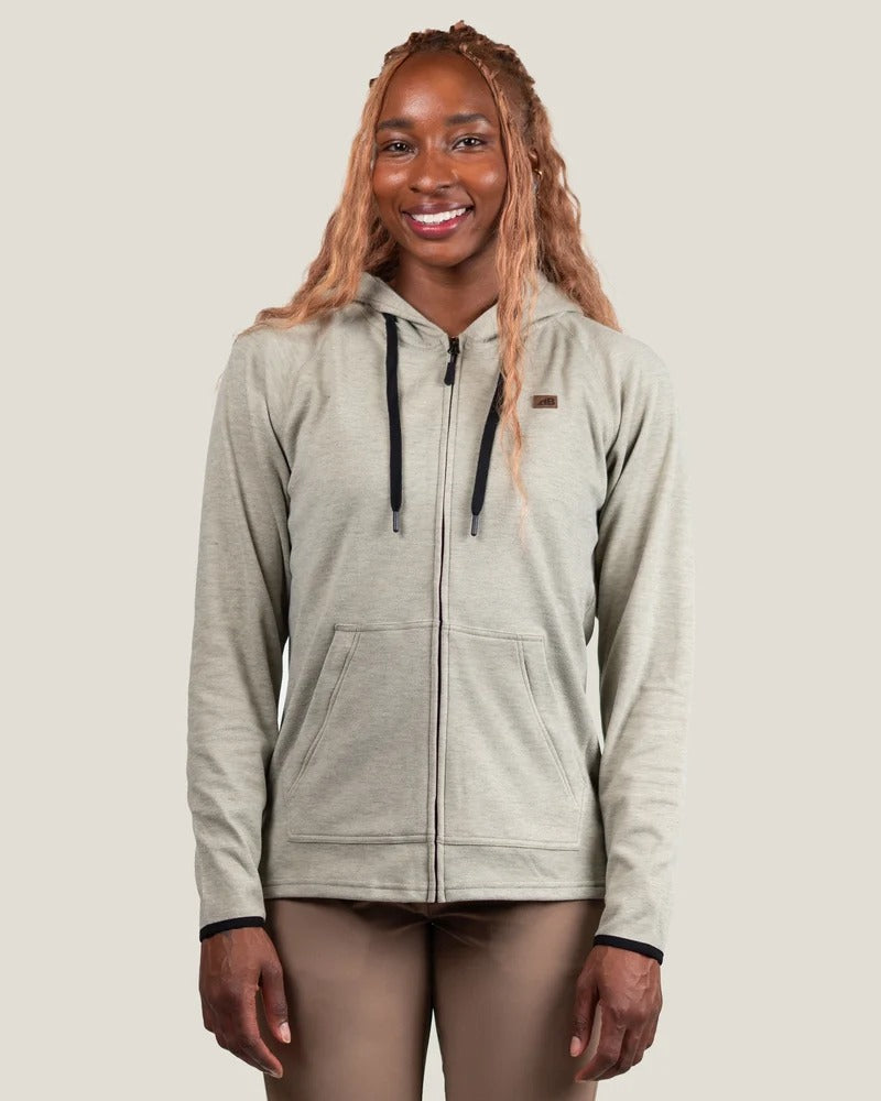 Women's Torreys Fleece Full Zip Hoodie Beige